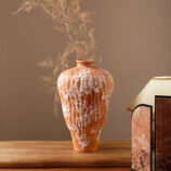 Organic Shaped orange Vase (3)