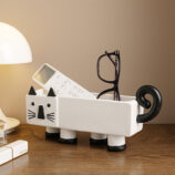 Wabi-sabi cat storage box (White) (3)