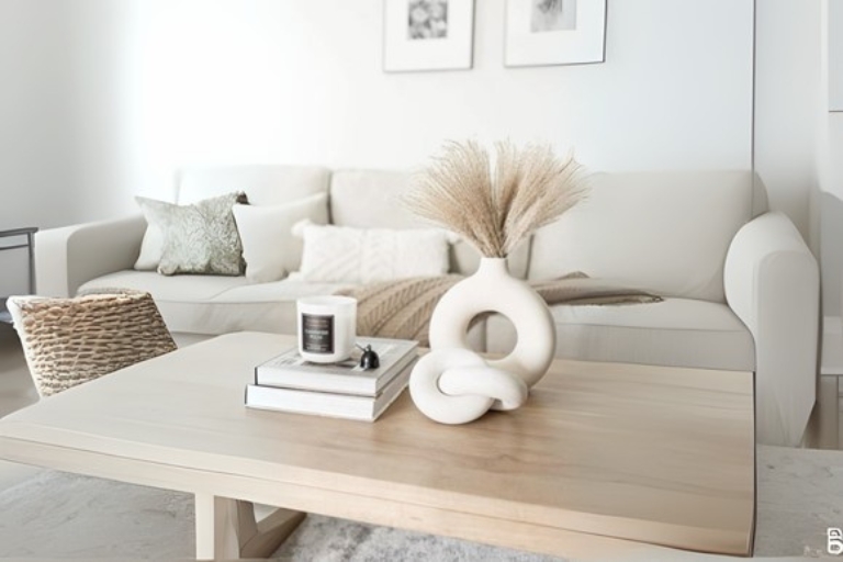 How to Style Your Coffee Table with Warm Wooden Touches